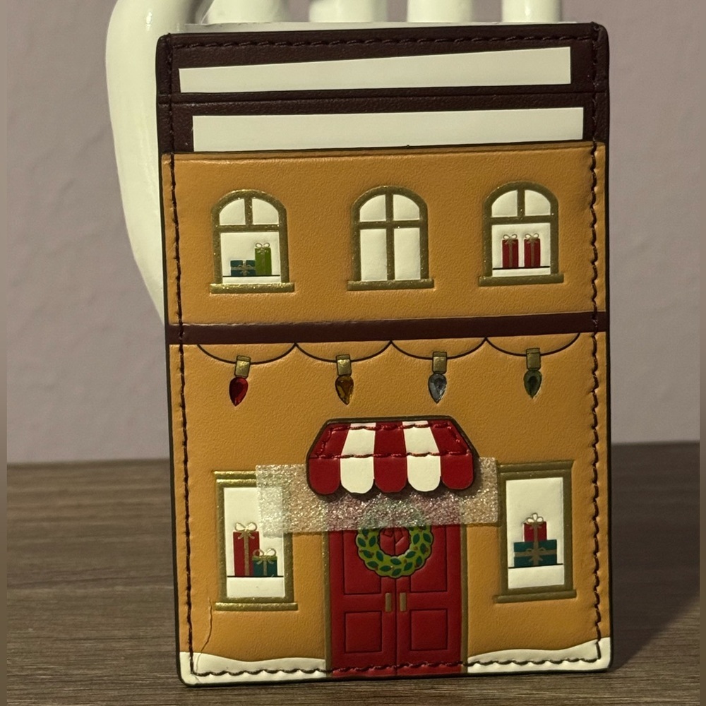 Kate Spade Gingerbread card holder